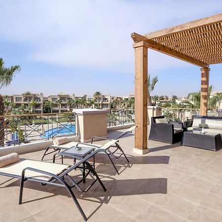Jaz Little Venice Golf Resort Ain Sukhna Dış mekan fotoğraf Rooftop at the Hilton Sharm El Sheikh