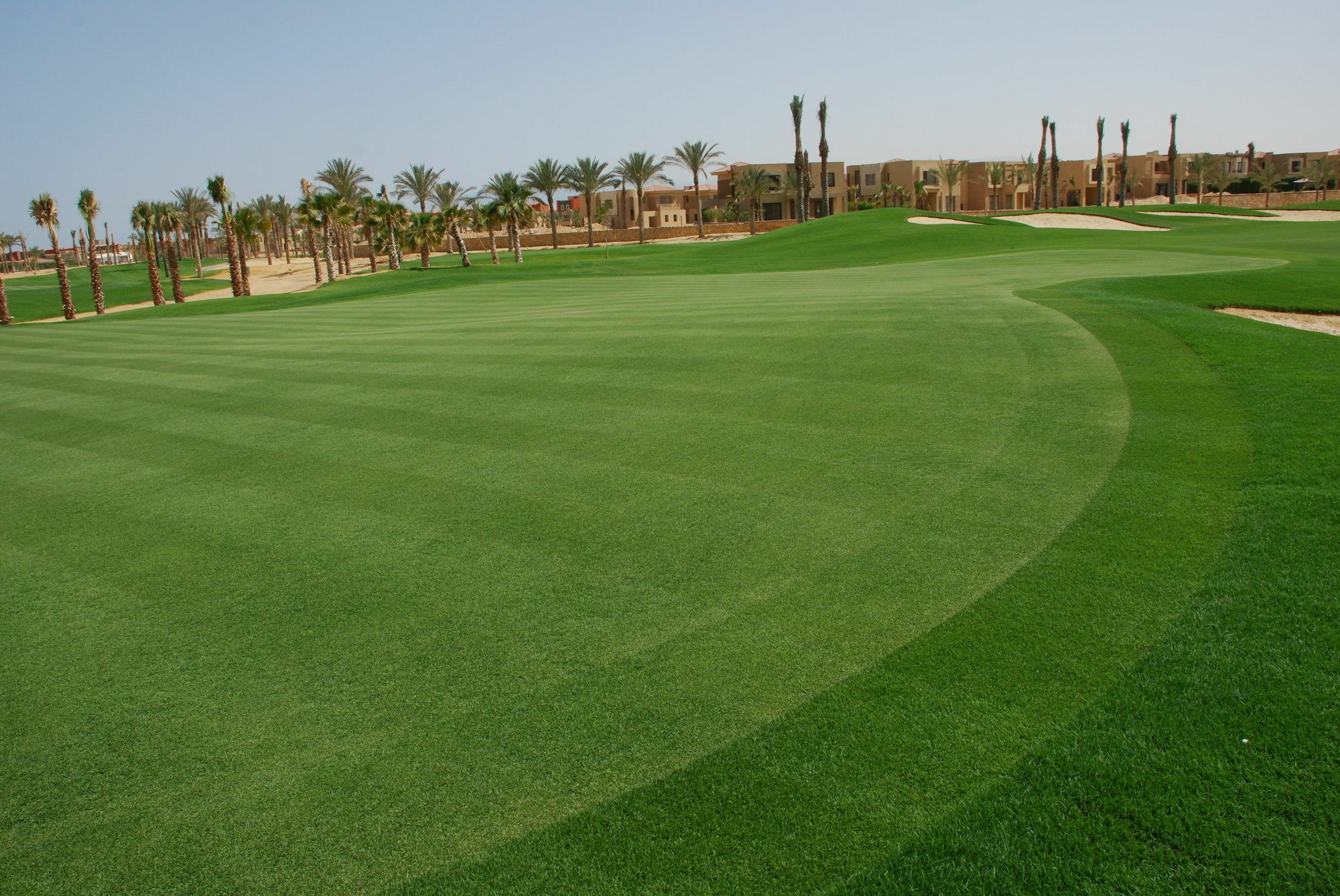 Jaz Little Venice Golf Resort Ain Sukhna Dış mekan fotoğraf Golf course in Egypt