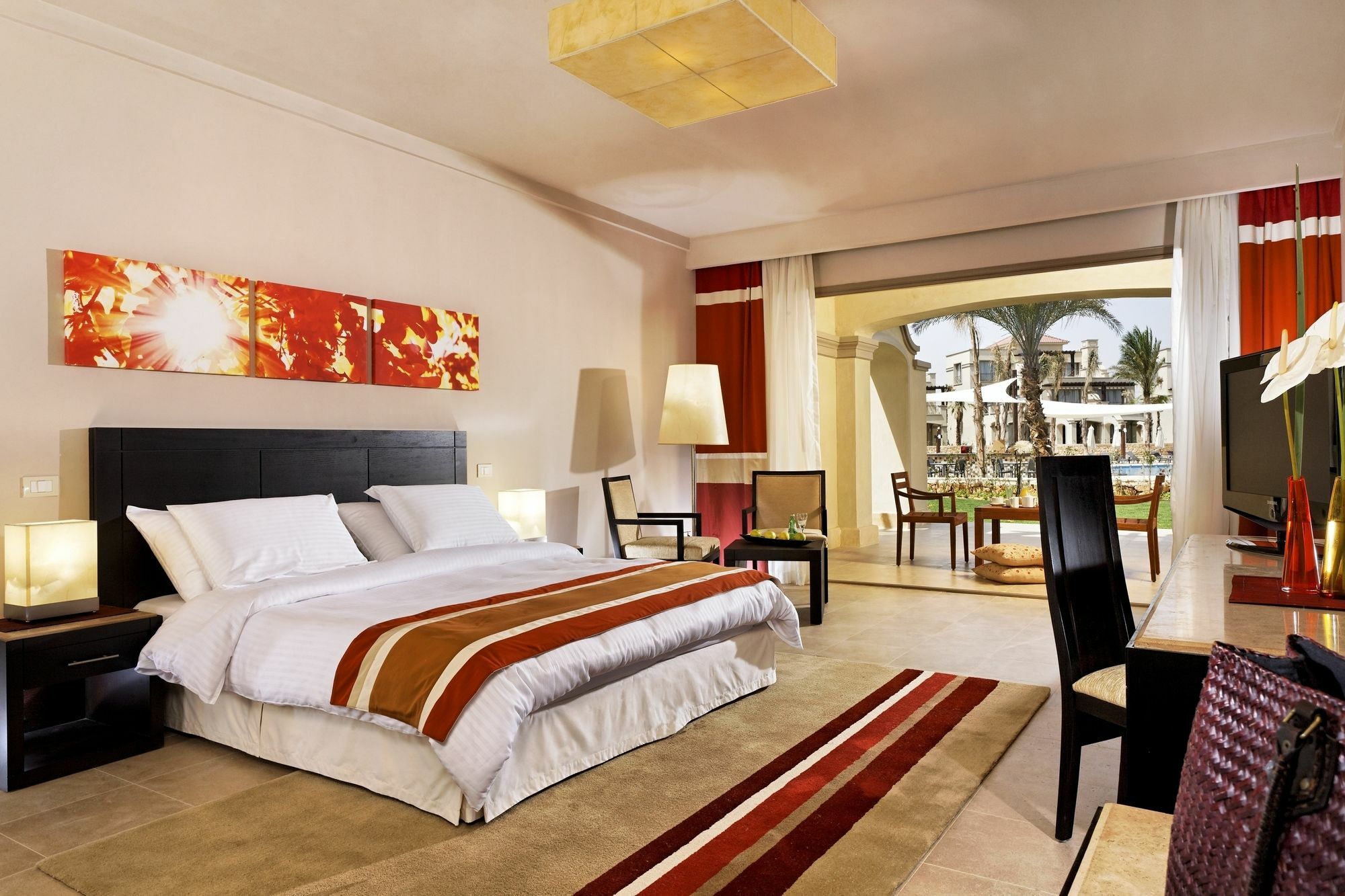 Jaz Little Venice Golf Resort Ain Sukhna Dış mekan fotoğraf A room at the Hilton Sharm El Sheikh